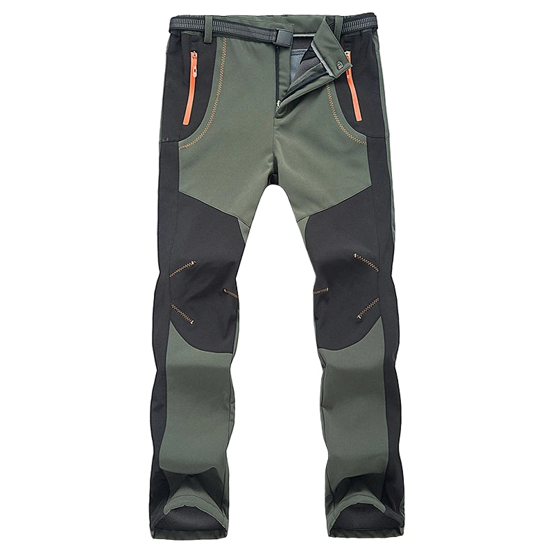 Pantalon Randonnée Homme Imperméable Softshell Doublé Polaire – SnowPeak - Esprit Rando