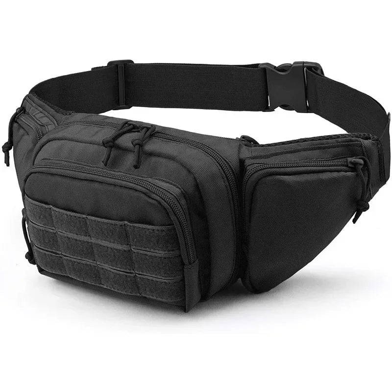 Sacoche Randonnée Ceinture Homme, Banane Outdoor Tactique Multi-Poches - TactikFlex - Esprit Rando