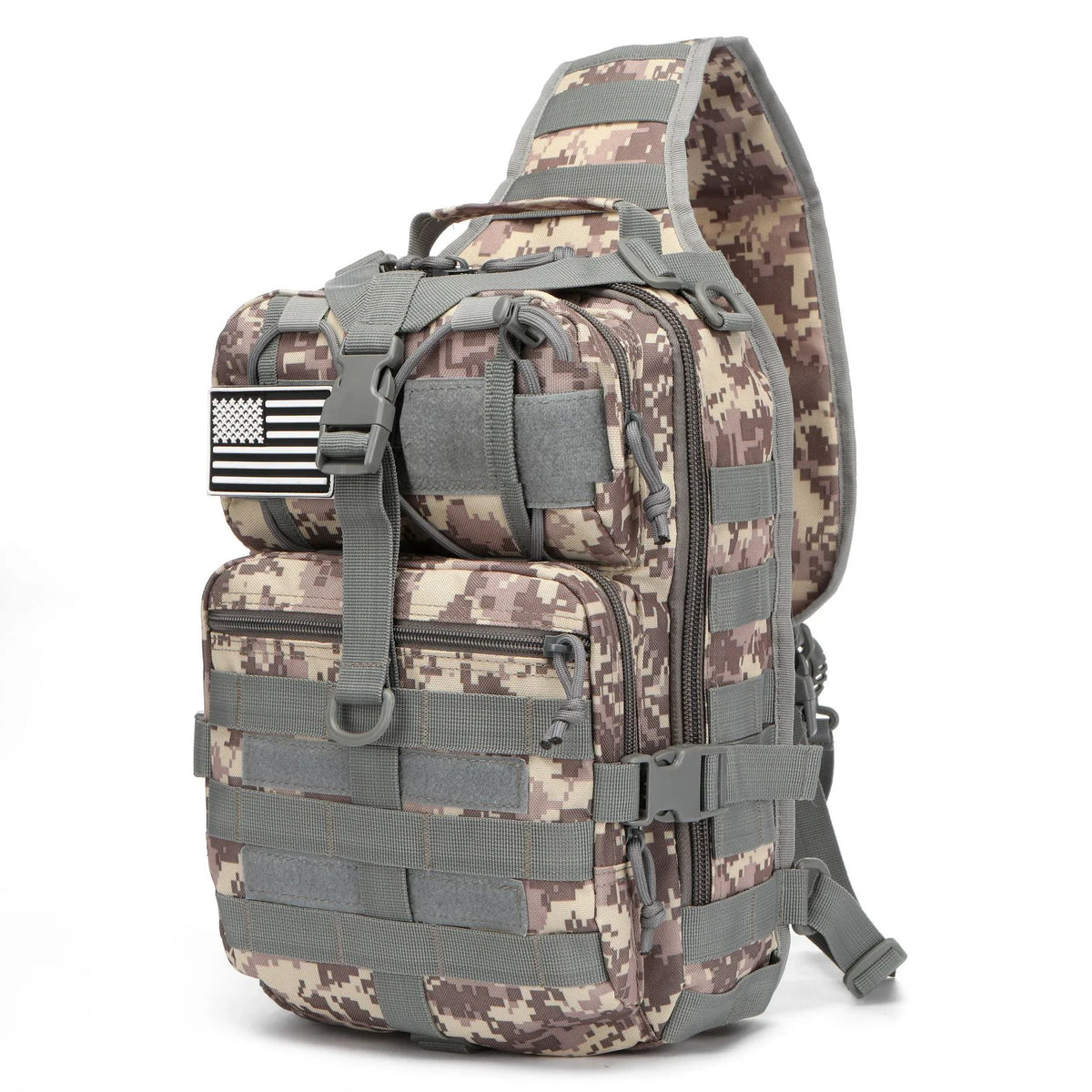 Sacoche Randonnée Déperlante avec Système MOLLE - Traily - Esprit Rando