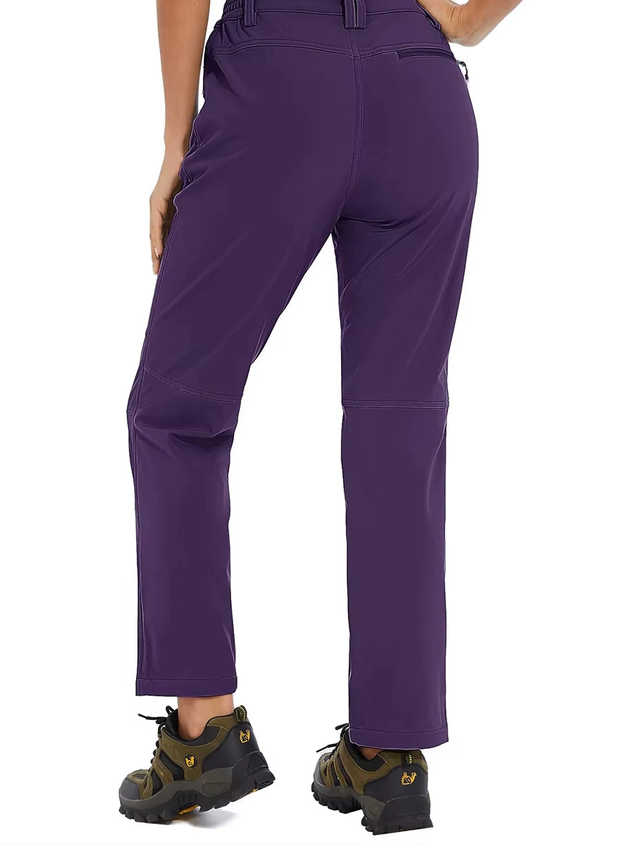 Pantalon Randonnée Femme Softshell Chaud, Déperlant & Multi-Poches - Storm Pants - Esprit Rando