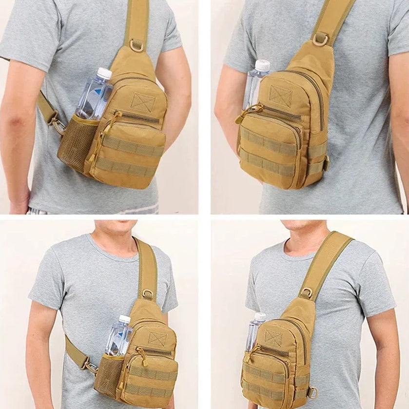 Sacoche Randonnée Tactique Unisexe 20L Étanche & Compacte - MolleTrail - Esprit Rando