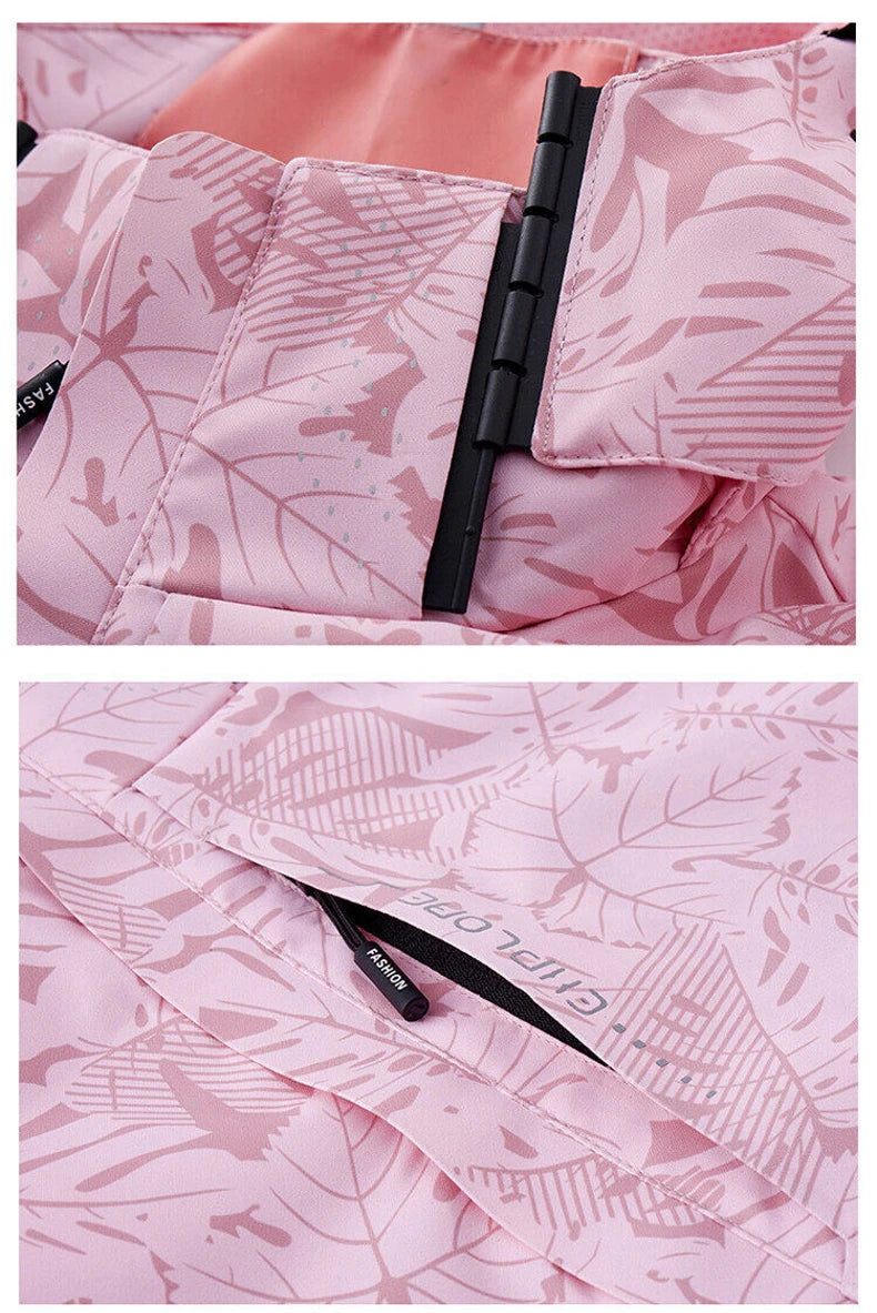 Veste Randonnée Femme Déperlante à Capuche Amovible - EverLeaf - Esprit Rando