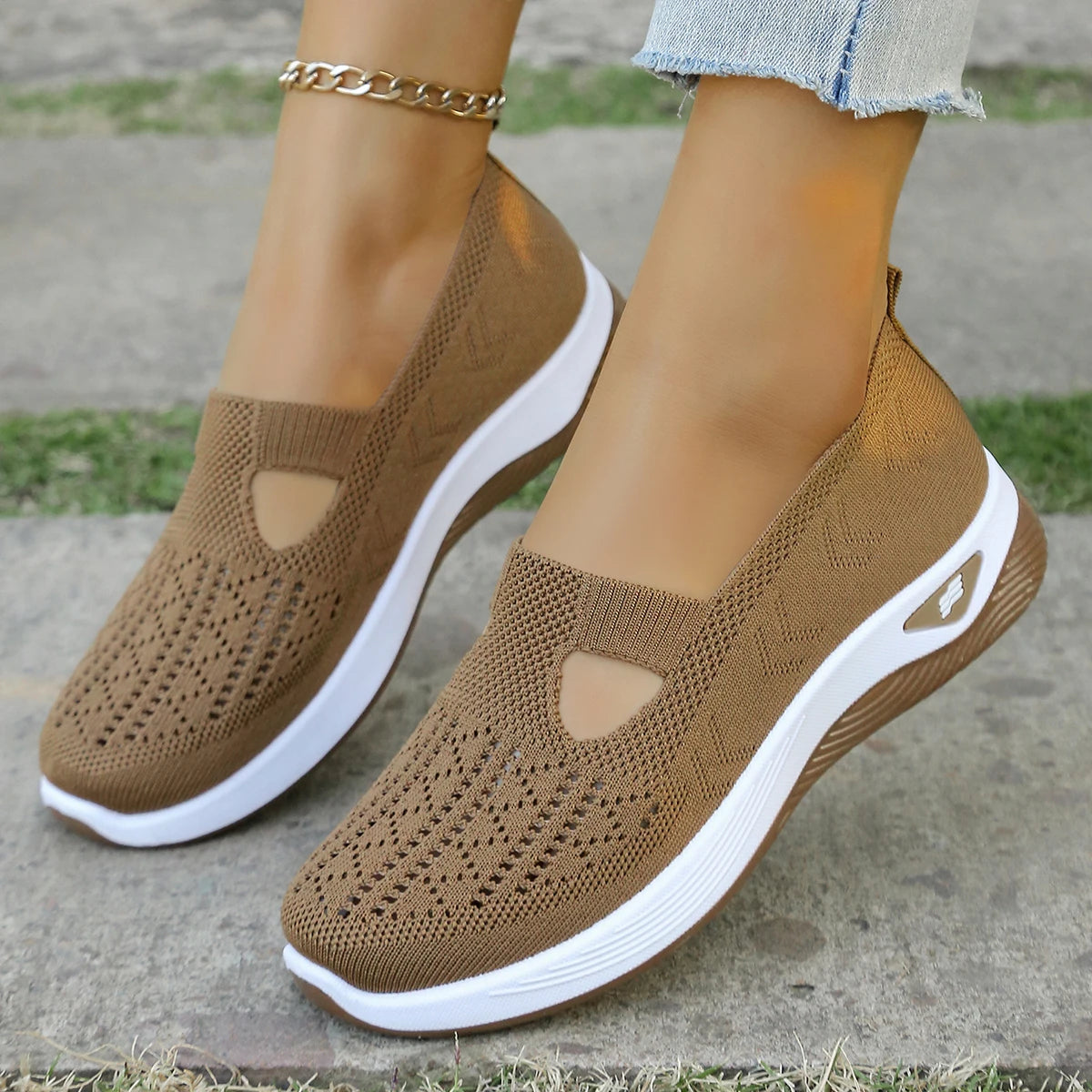 Sandales Randonnée Femme Respirantes – Slip-On Confort & Semelle EVA Légère