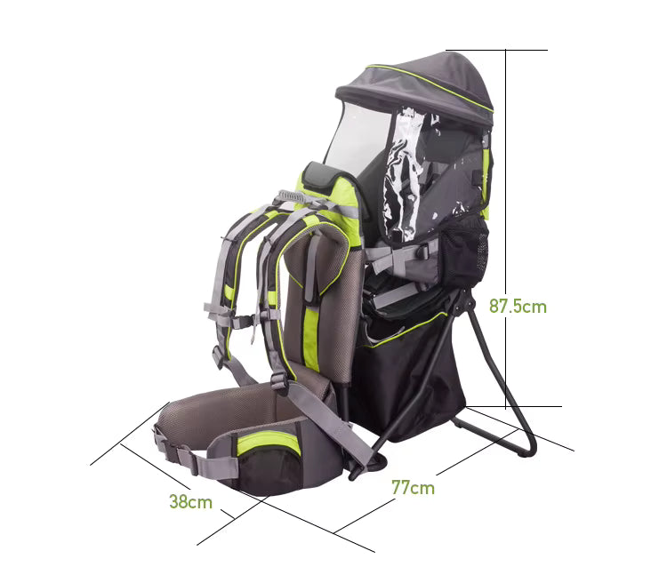 Porte bébé Randonnée Dorsal avec Abris & Protection - TrekKid Air Pro - Esprit Rando