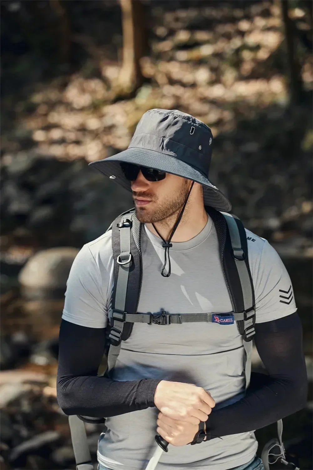 Chapeau Randonnée Large Bord – Léger, Respirant & Protection Solaire