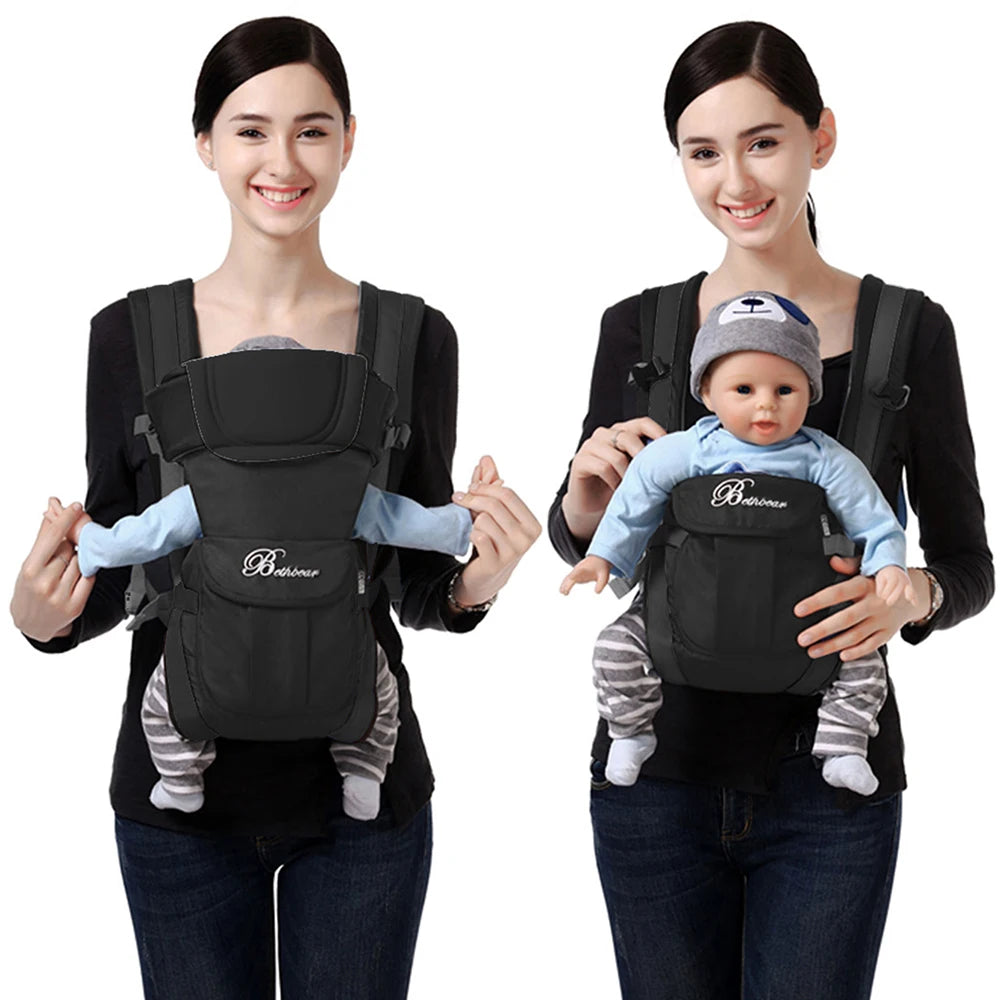 Porte bébé Randonnée Multi-positions - Système de portage modulable et ajustable - Bethbear - Esprit Rando