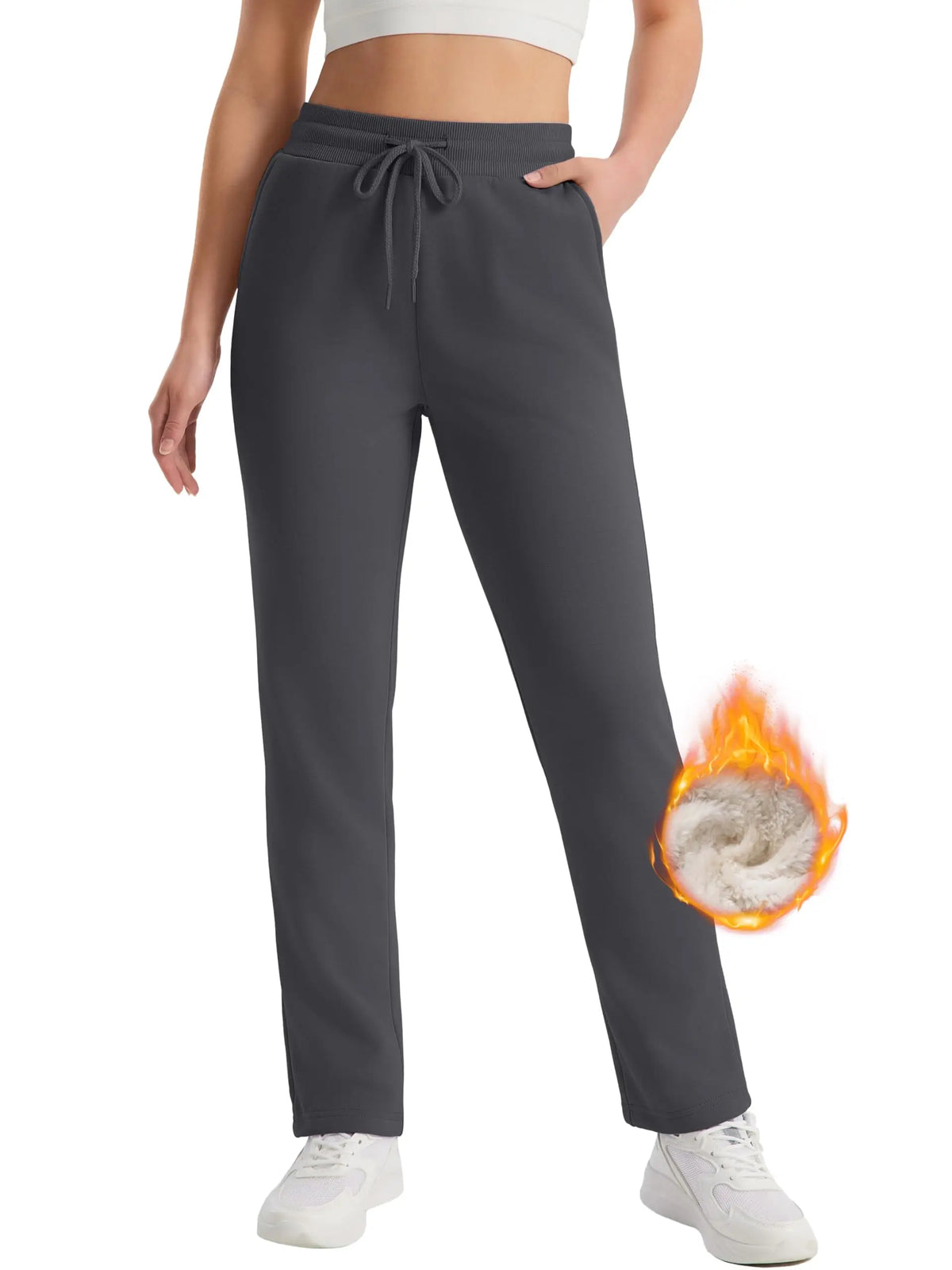 Pantalon Randonnée Femme Doublé Sherpa Déperlant & Confort - Cozy Pants - Esprit Rando
