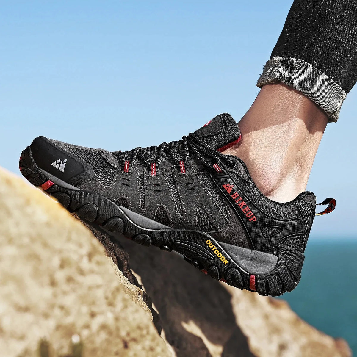 Chaussure Randonnée Homme Basse – Respirantes & Polyvalentes Outdoor - HikeRidge - Esprit Rando