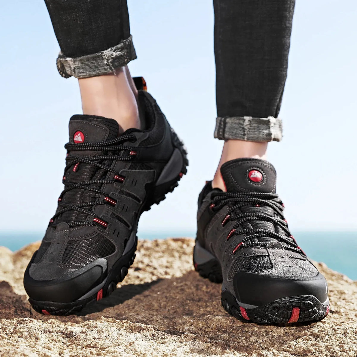 Chaussure Randonnée Homme Basse – Respirantes & Polyvalentes Outdoor - HikeRidge - Esprit Rando