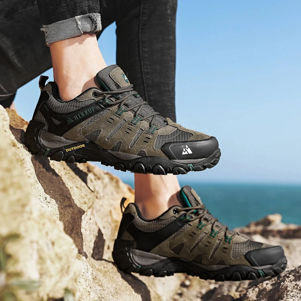 Chaussure Randonnée Homme Basse – Respirantes & Polyvalentes Outdoor - HikeRidge - Esprit Rando
