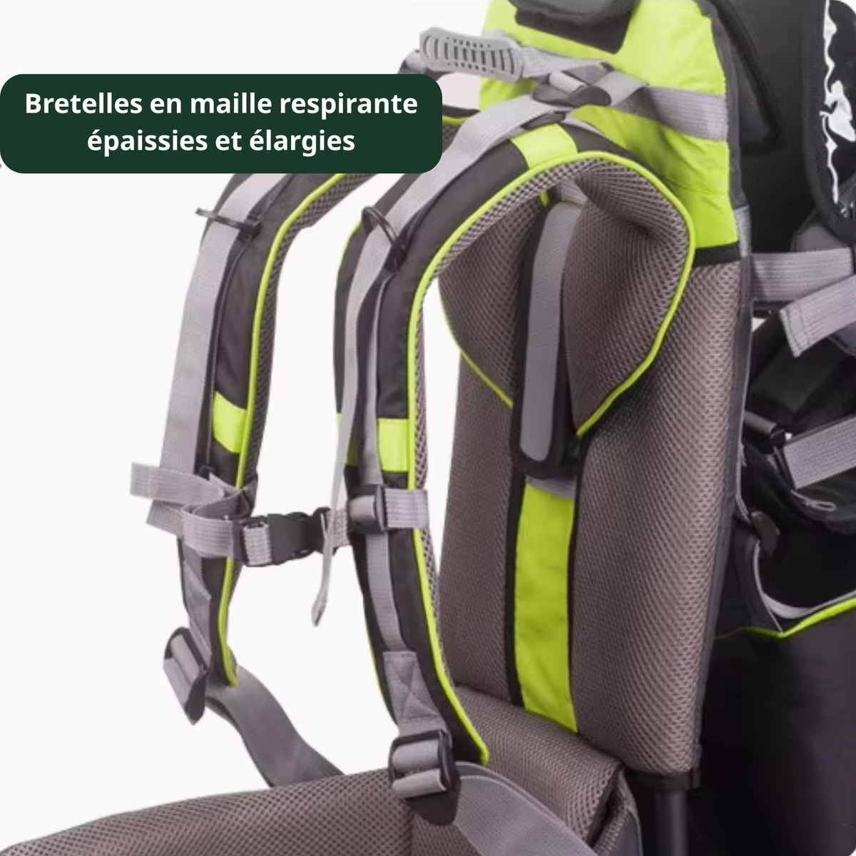Porte bébé Randonnée Dorsal avec Abris & Protection - TrekKid Air Pro - Esprit Rando