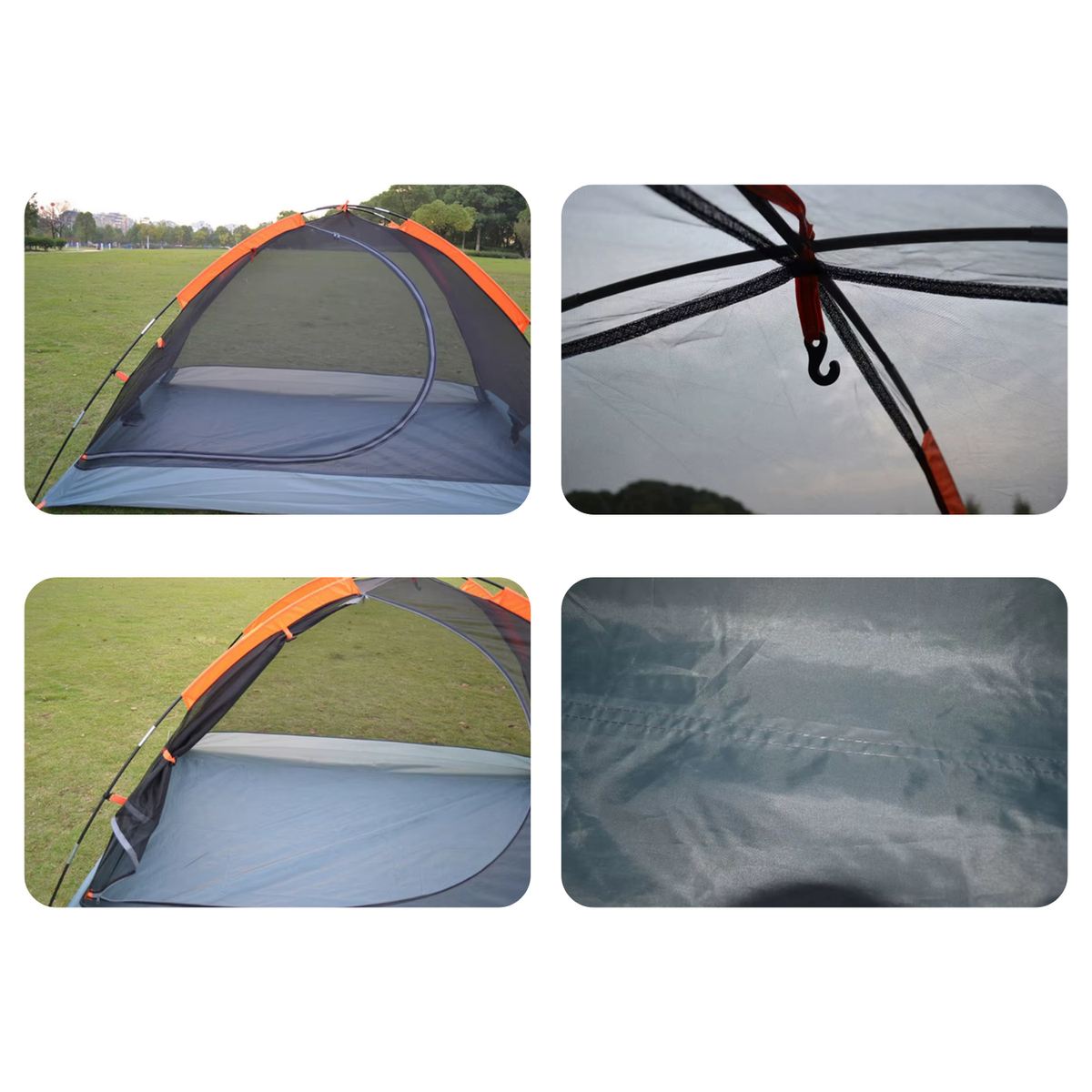 Tente Randonnée 2 Personnes Légère, Étanche, Montage Express - TRAILHAVEN DuoLight - Esprit Rando