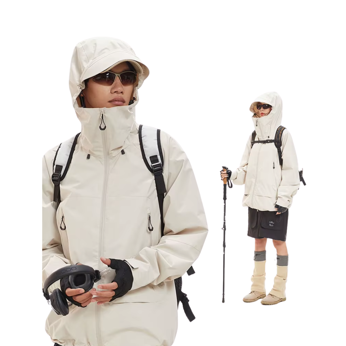 Veste Randonnée Femme Déperlante & Coupe-Vent - StormShell - Esprit Rando