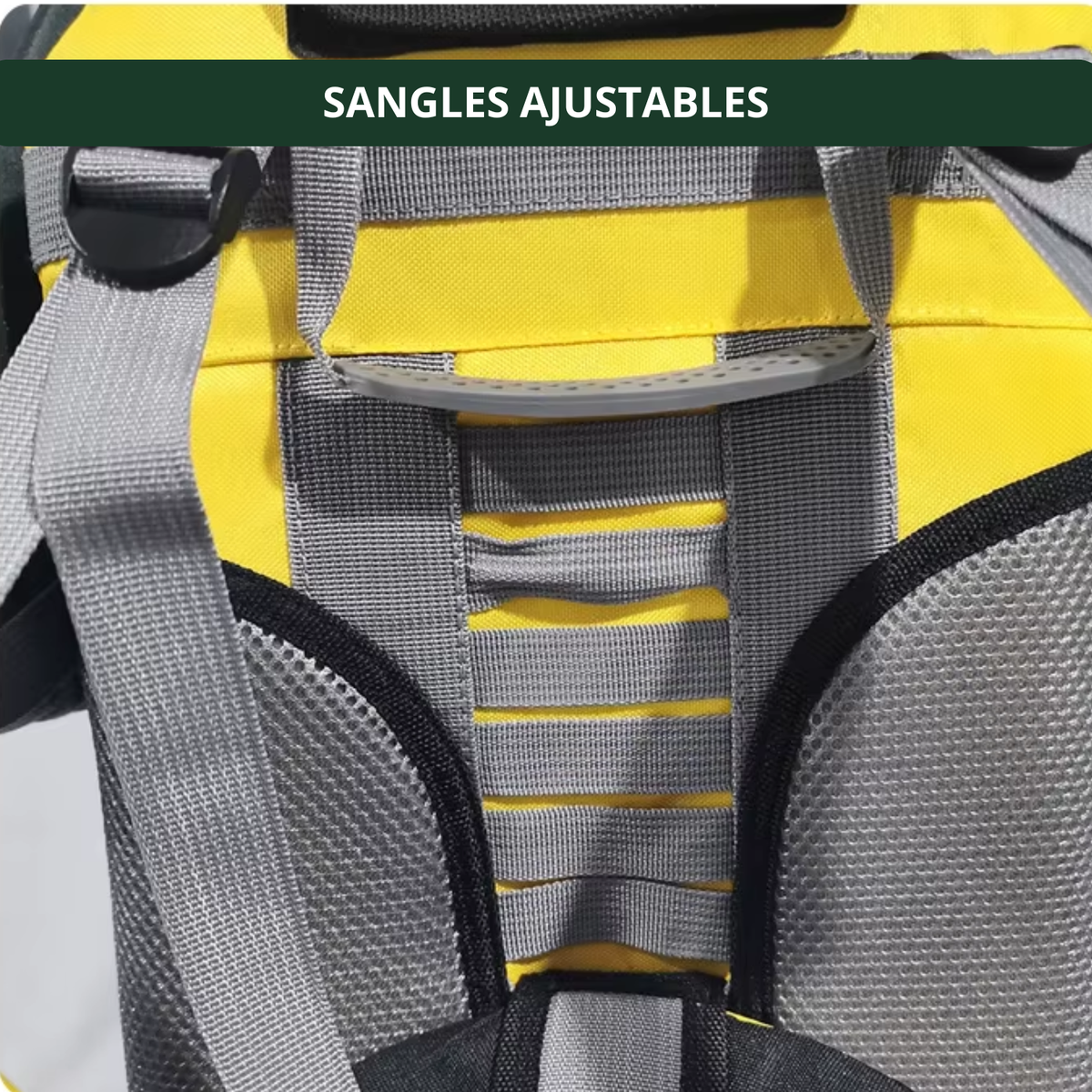 Porte bébé Randonnée Dorsal avec Abris & Protection - TrekKid Air Pro - Esprit Rando
