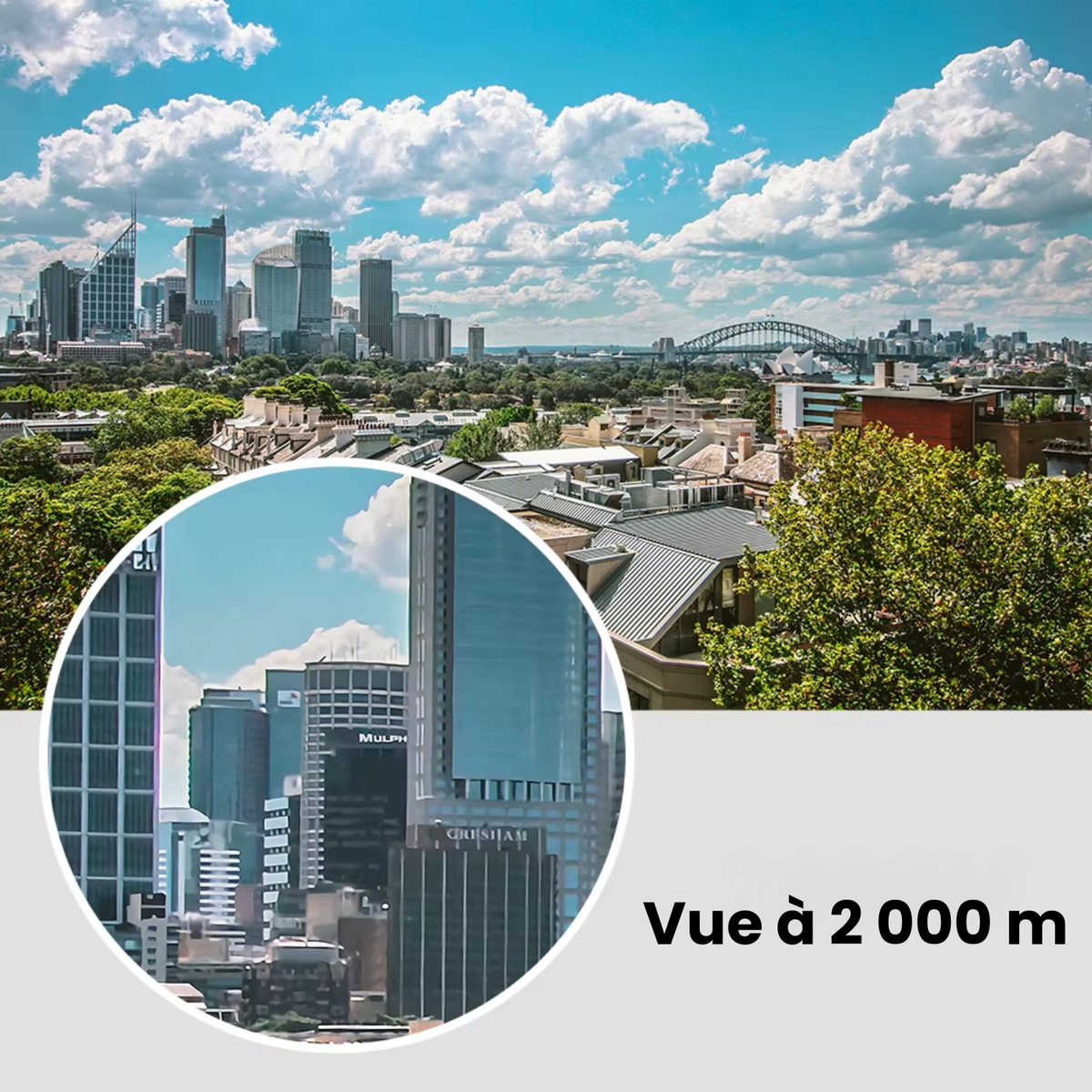 Jumelle de randonnée observation panoramique en nature
