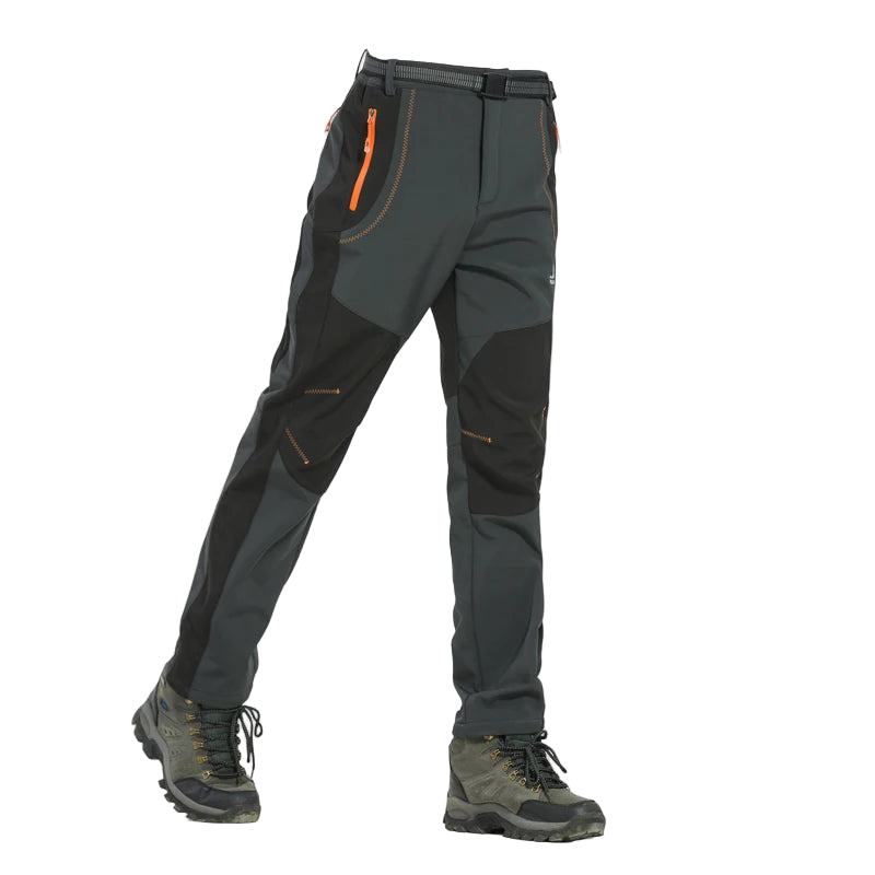 Pantalon Randonnée Homme Imperméable Softshell Doublé Polaire – SnowPeak - Esprit Rando