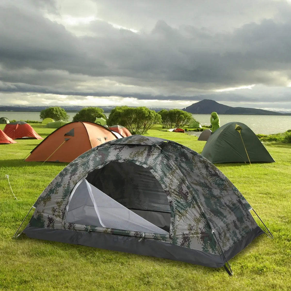 Tente Randonnée 1-2 Places, Ultra-Légère, Anti-UV & Imperméable - AEROSHIELD Lite - Esprit Rando