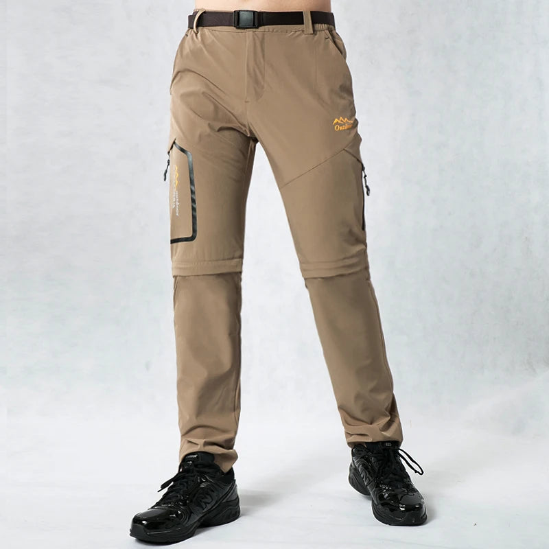 Pantalon Randonnée Homme Convertible Léger - TrailZip - Esprit Rando