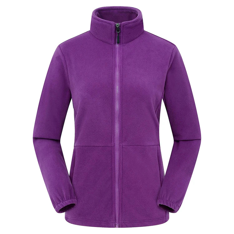 Veste Randonnée Femme Polaire Thermique Coupe-Vent et Respirante - AlpenFleece - Esprit Rando