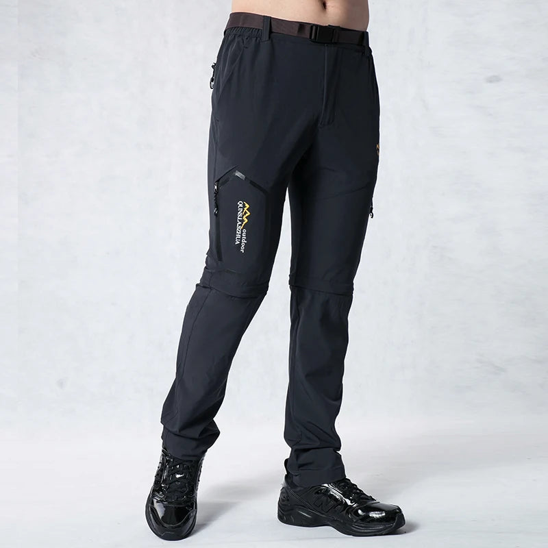 Pantalon Randonnée Homme Convertible Léger - TrailZip - Esprit Rando
