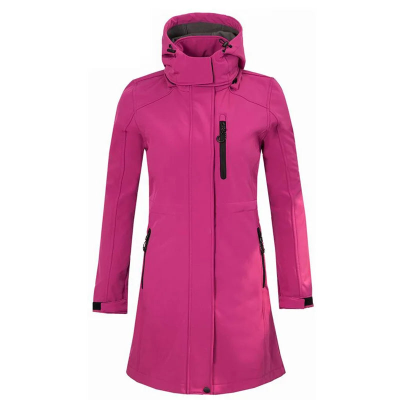 Veste Randonnée Femme Longue Softshell & Coupe-Vent - AltaTrail - Esprit Rando