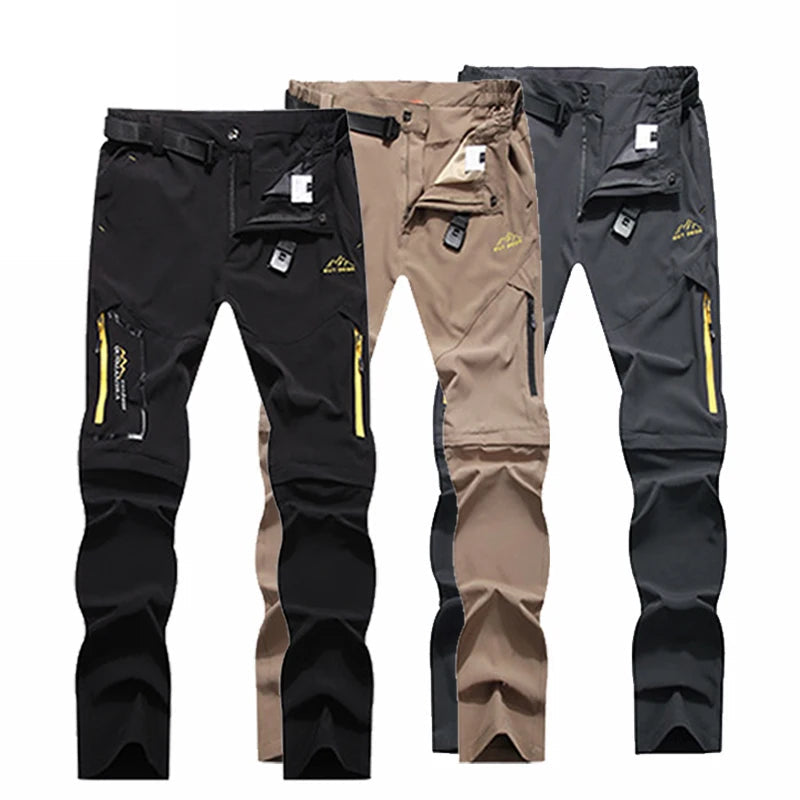 Pantalon Randonnée Homme Convertible Léger - TrailZip - Esprit Rando