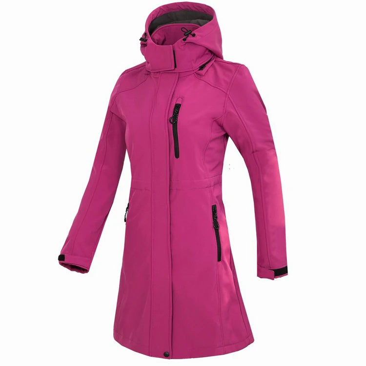 Veste Randonnée Femme Longue Softshell & Coupe-Vent - AltaTrail - Esprit Rando