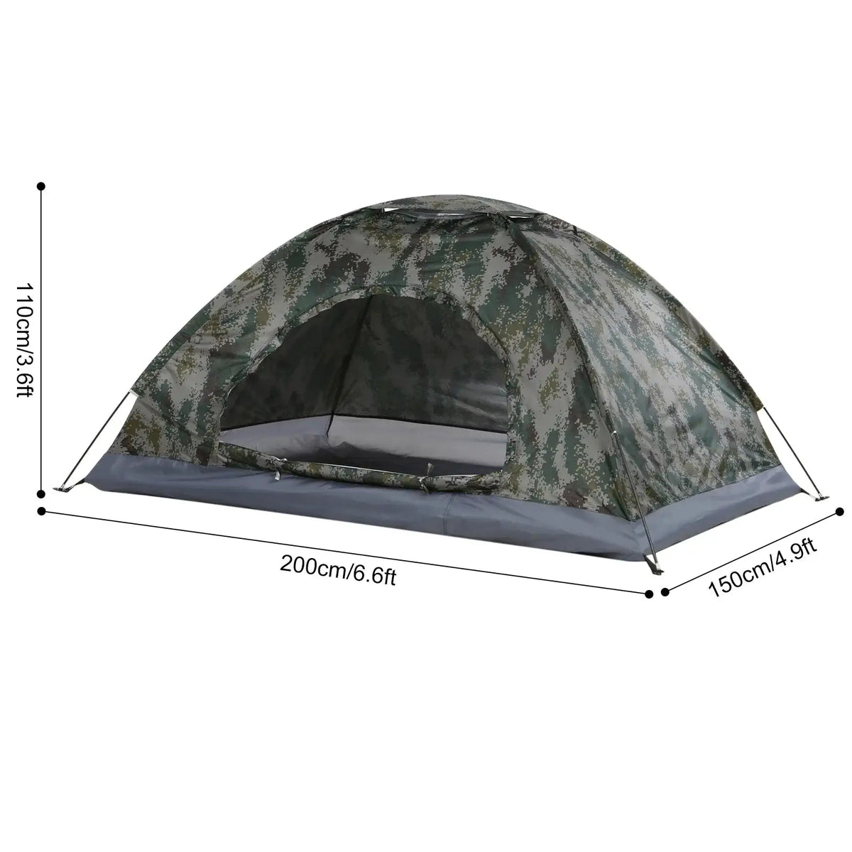 Tente Randonnée 1-2 Places, Ultra-Légère, Anti-UV & Imperméable - AEROSHIELD Lite - Esprit Rando