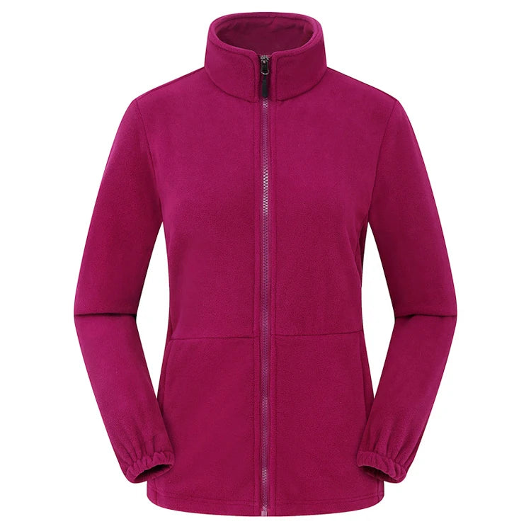 Veste Randonnée Femme Polaire Thermique Coupe-Vent et Respirante - AlpenFleece - Esprit Rando