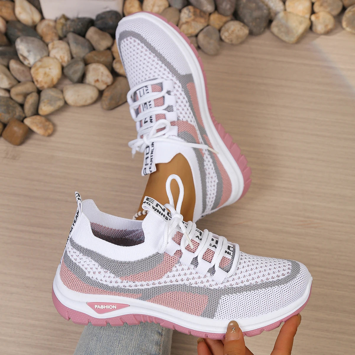 Chaussures de Marche Respirantes Femme – Légères & Confortables Pour Marche Active et Randonnée - Walky