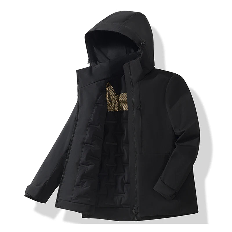 Veste Randonnée Homme Hiver Chaude à Protection Renforcée - Thermo Pro - Esprit Rando