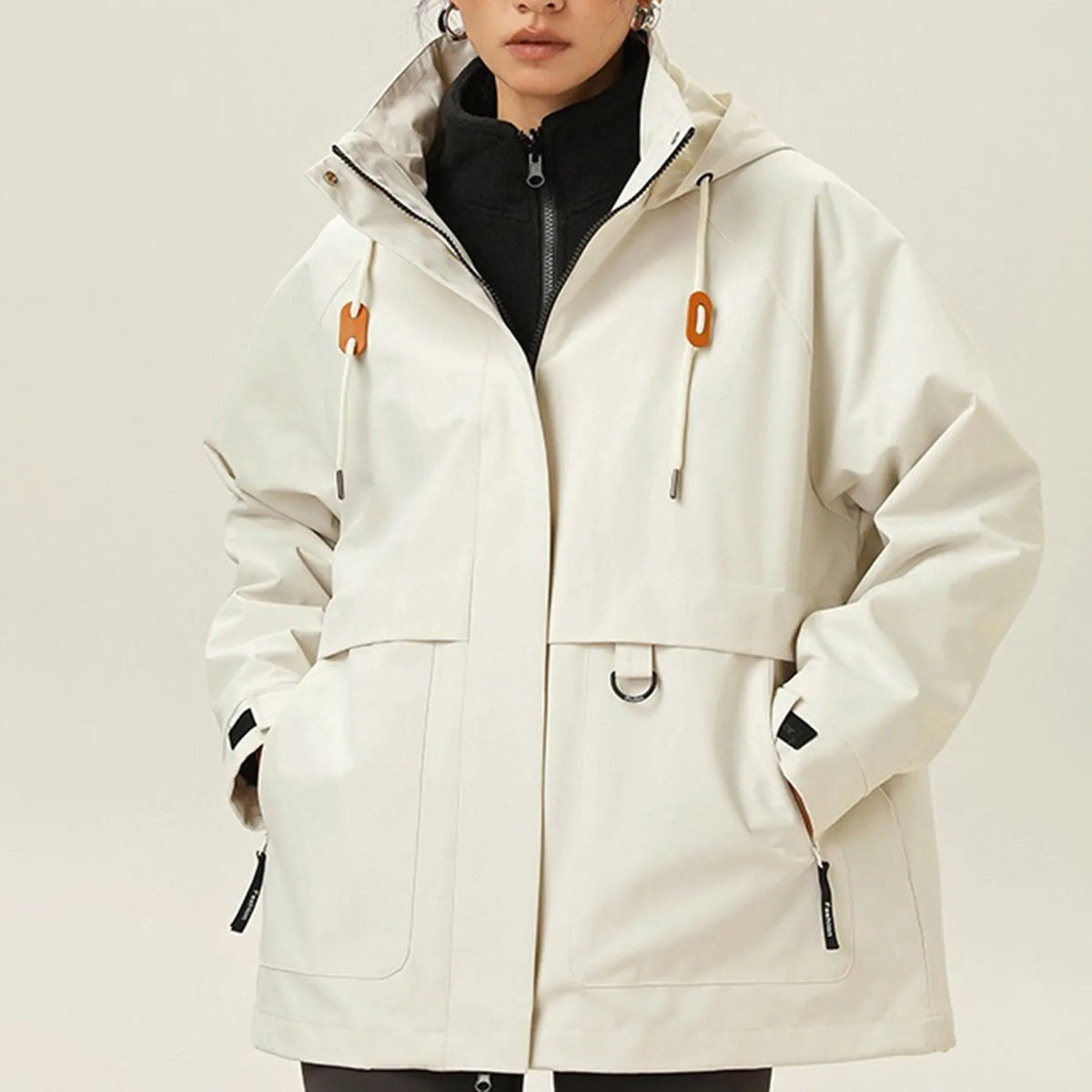 Veste Randonnée Femme Déperlante & Coupe-Vent (Style Casual Outdoor) - BreezeShell - Esprit Rando