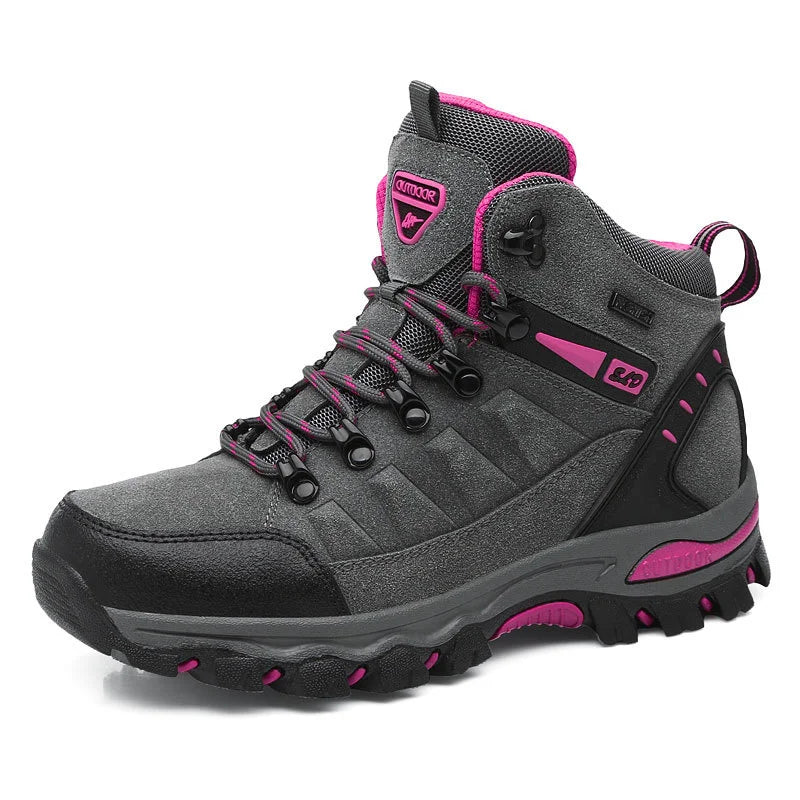 Chaussures Randonnée Femme Confort- MovaEase Montante - Esprit Rando