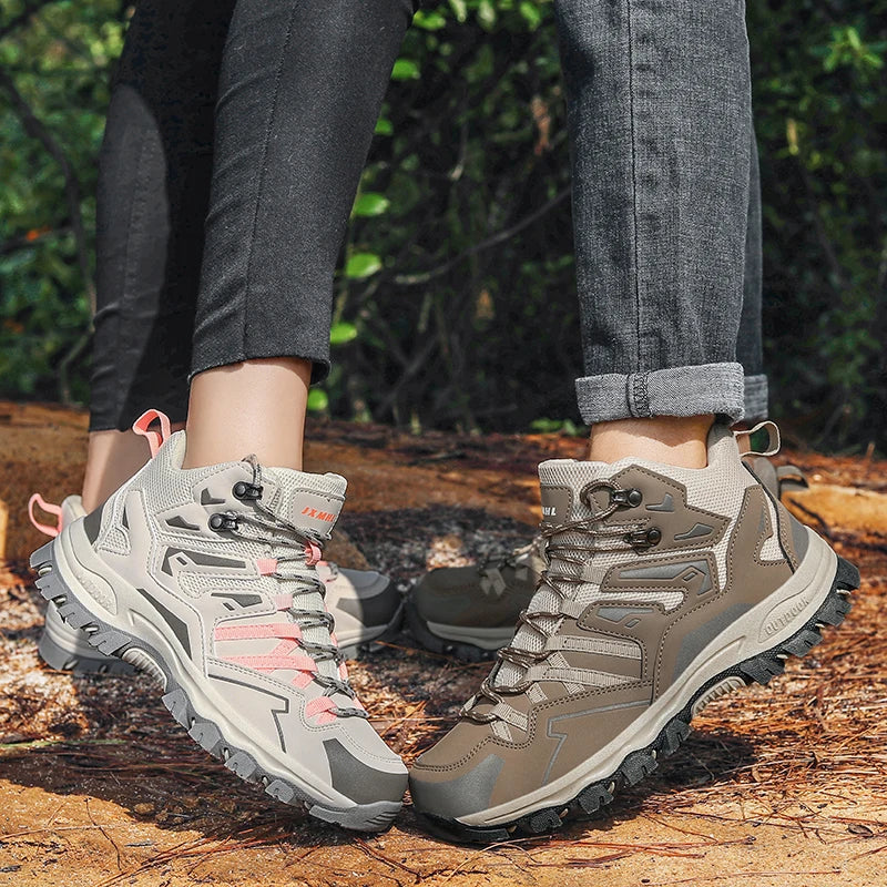 Chaussures Randonnée Femme Confortables - WalkEase Montante - Esprit Rando