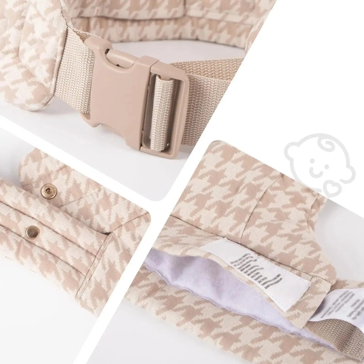 Porte bébé Randonnée en Coton Ergonomique - BabyNest Essential - Esprit Rando