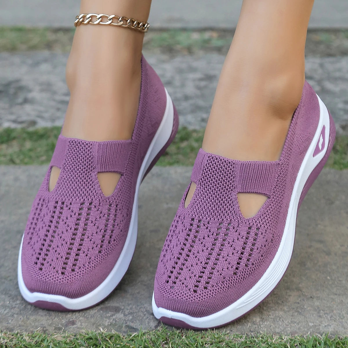 Sandales Randonnée Femme Respirantes – Slip-On Confort & Semelle EVA Légère