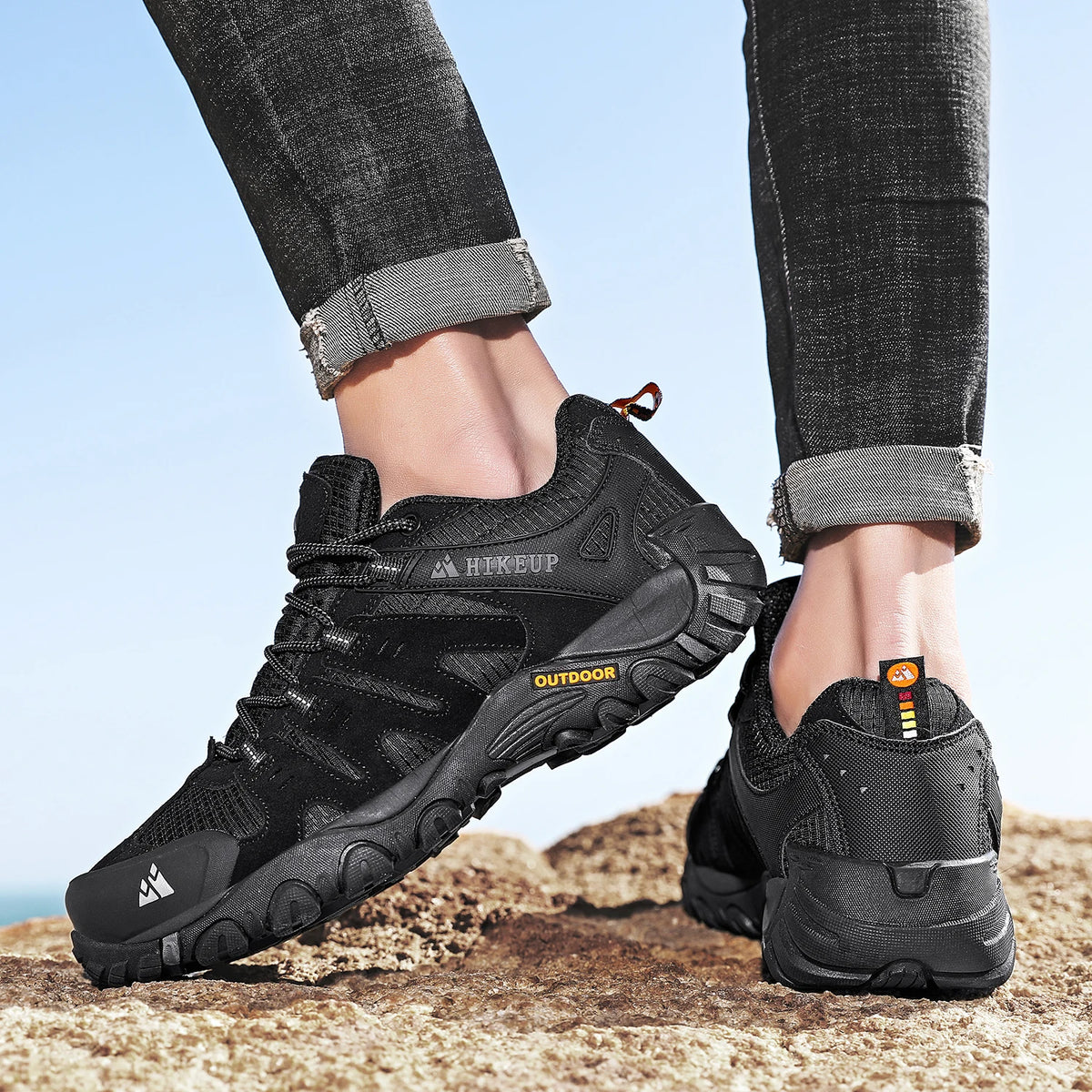 Chaussure Randonnée Homme Basse – Respirantes & Polyvalentes Outdoor - HikeRidge - Esprit Rando
