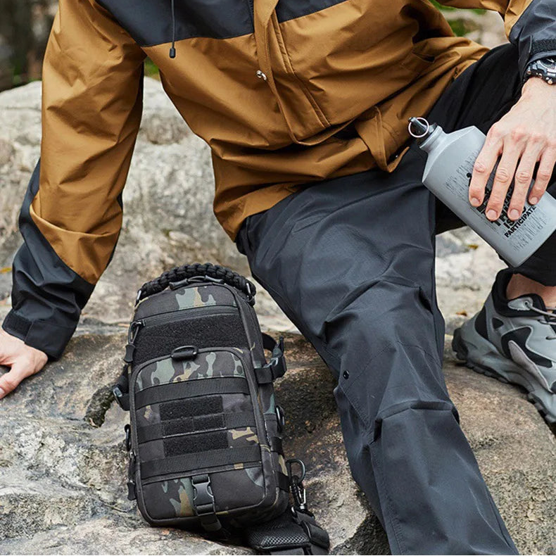 Sacoche Randonnée Tactique MOLLE – Haute Capacité - MollyBag - Esprit Rando