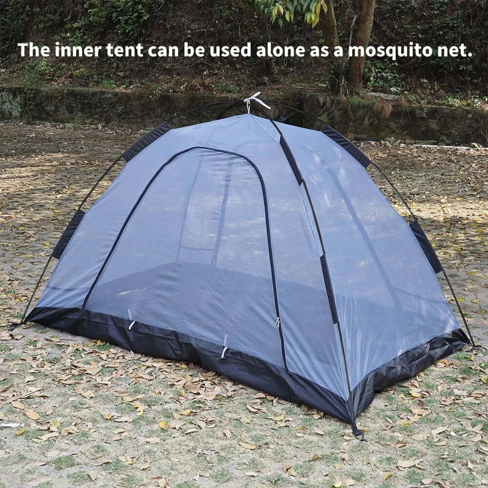 Tente Randonnée Dôme Hiver Compatible avec Mini Cheminée, Étanche - CAMPFLEX - Esprit Rando