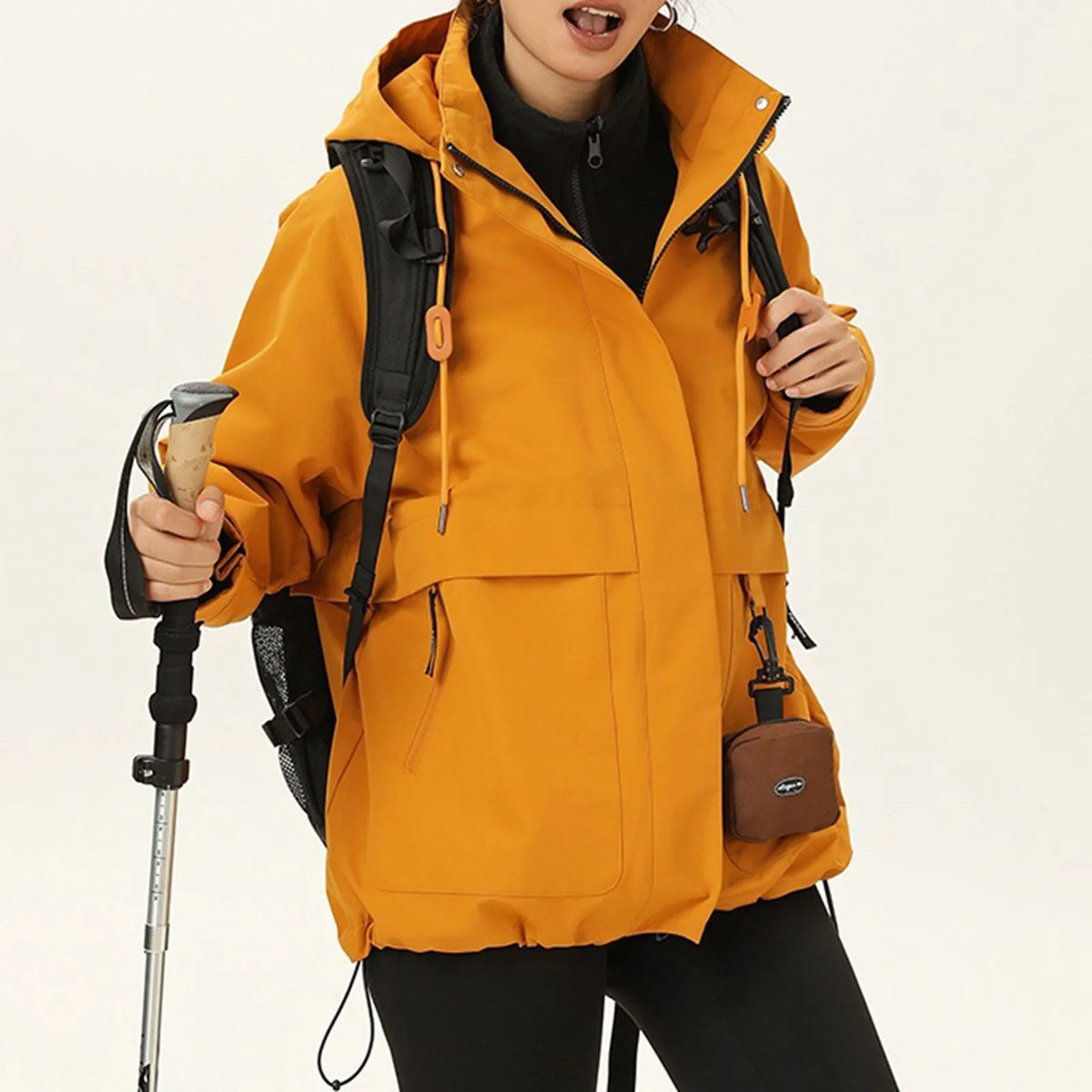 Veste Randonnée Femme Déperlante & Coupe-Vent (Style Casual Outdoor) - BreezeShell - Esprit Rando