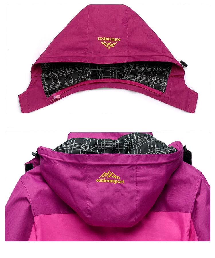 Veste Randonnée Femme Déperlante et Coupe-Vent - RainVenture - Esprit Rando