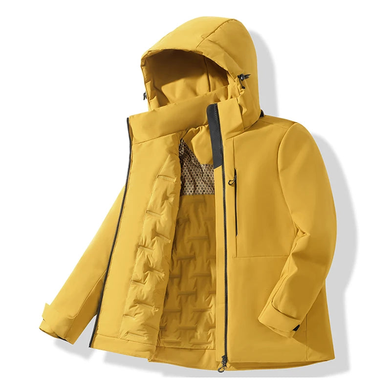 Veste Randonnée Homme Hiver Chaude à Protection Renforcée - Thermo Pro - Esprit Rando