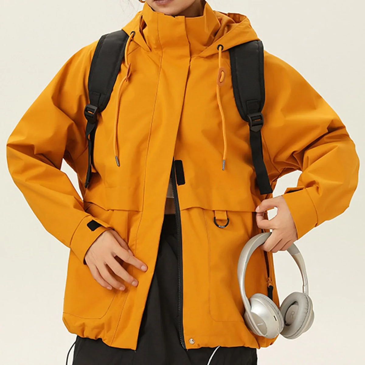 Veste Randonnée Femme Déperlante & Coupe-Vent (Style Casual Outdoor) - BreezeShell - Esprit Rando