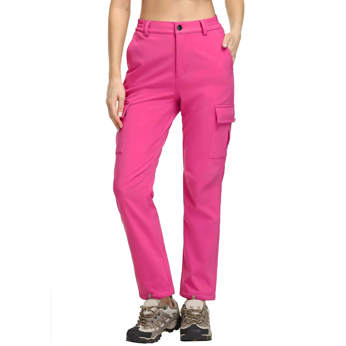 Pantalon Randonnée Femme Hiver Cargo, Chaud, Imperméable & Multi-poches - Cargo Pants - Esprit Rando