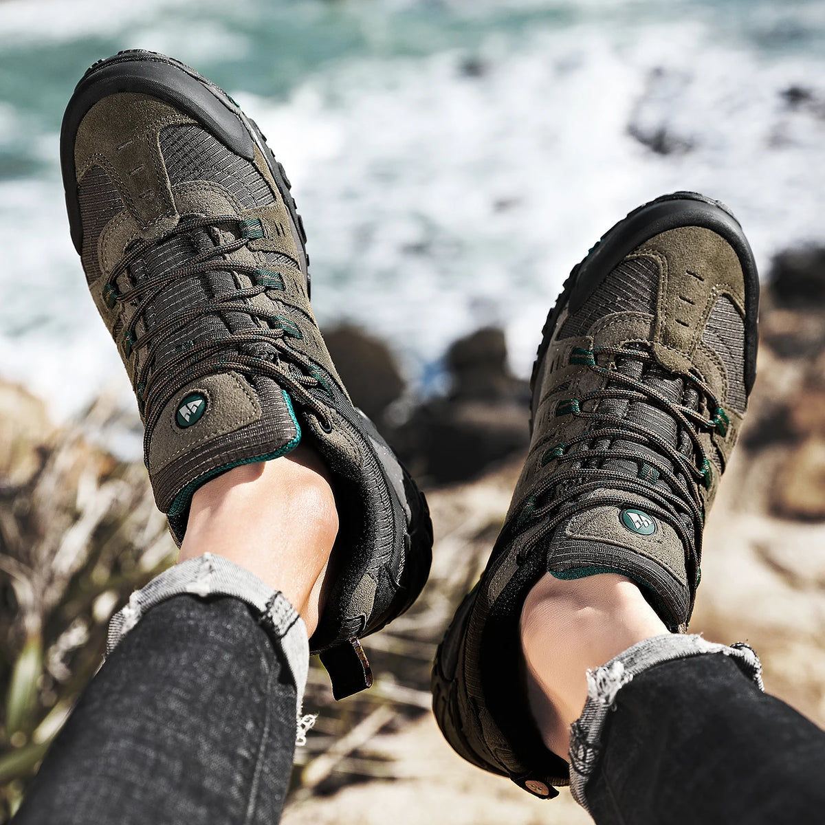 Chaussure Randonnée Homme Basse – Respirantes & Polyvalentes Outdoor - HikeRidge - Esprit Rando
