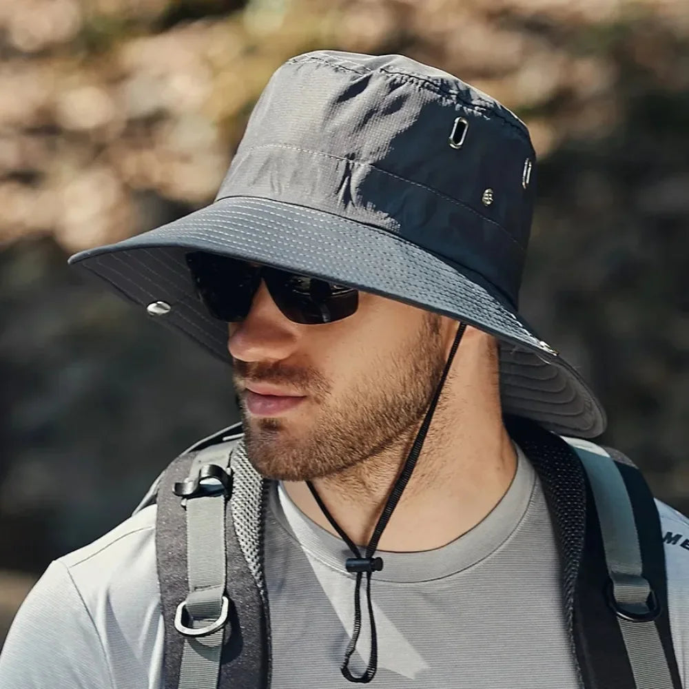 Chapeau Randonnée Large Bord – Léger, Respirant & Protection Solaire