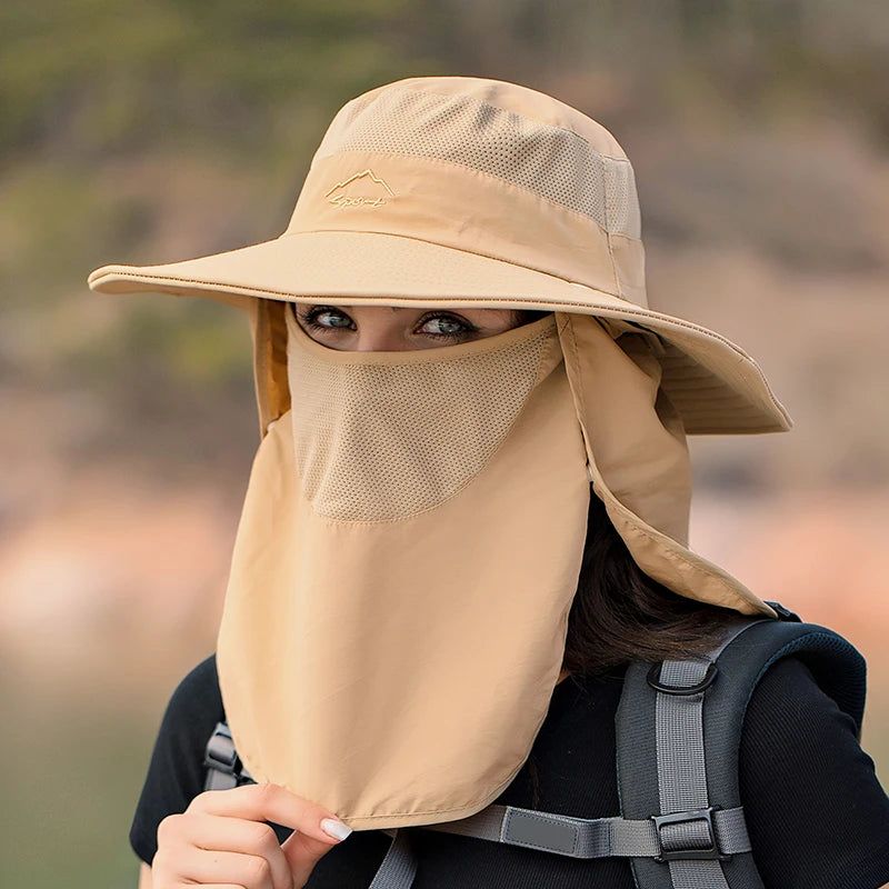 Chapeau Randonnée Anti-UV – Léger, Respirant & Séchage Rapide