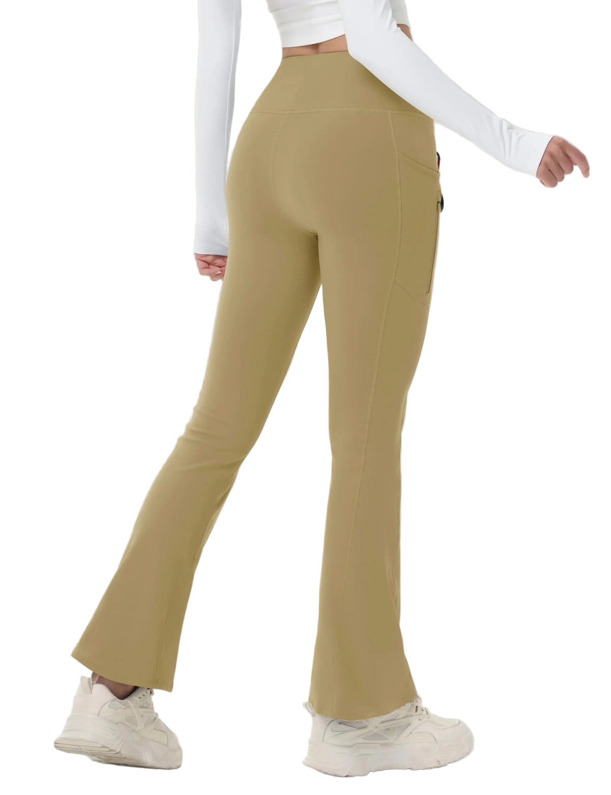 Pantalon Randonnée Femme en Legging Hiver Taille Haute, Doublé Polaire & Élégance - Glowy Pants - Esprit Rando