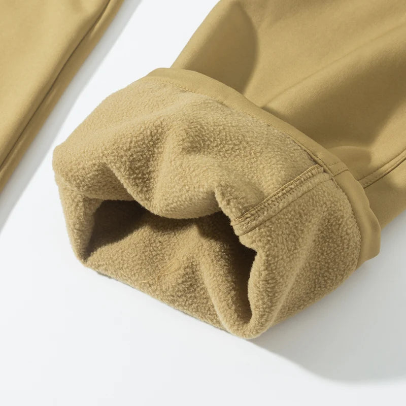 Pantalon Randonnée Homme Softshell – Doublure Polaire & Poches Cargo - Mazrout - Esprit Rando