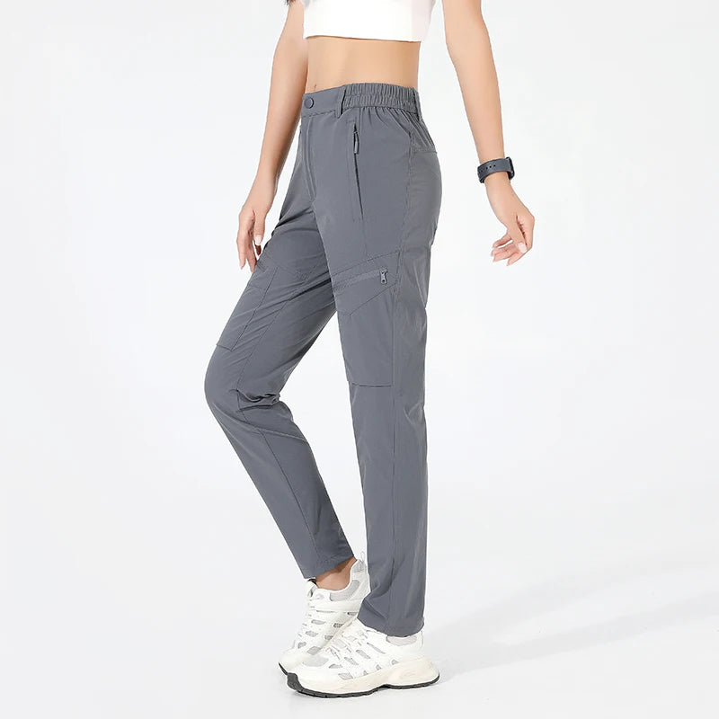 Pantalon Randonnée Femme Léger, Déperlant & Séchage Rapide - Cargo Pants - Esprit Rando
